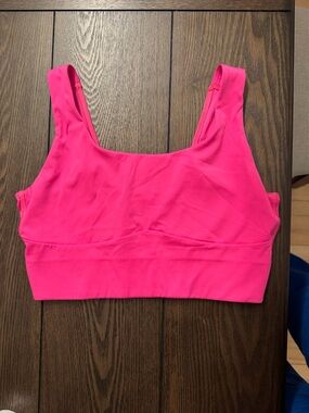 Gymshark Bright Pink Seamless Sports Bralette